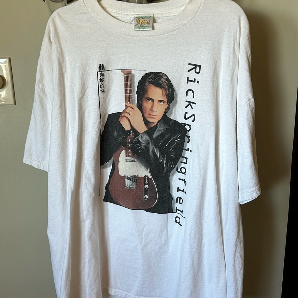 Vintage Rick Springfield tee - Picture 1 of 3